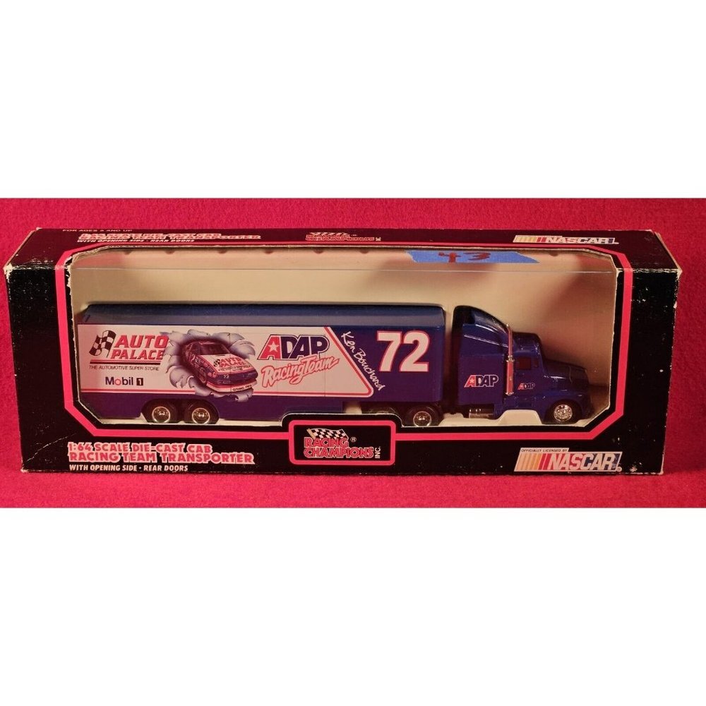 KEN BOUCHARD #72 NASCAR TRANSPORTER